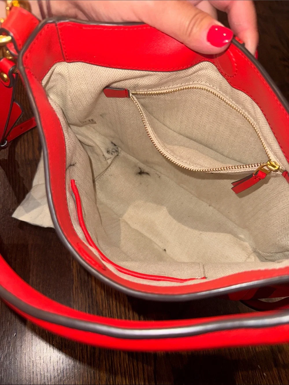 Tory Burch Miller Metal Logo Mini Hobo Bag Handbag Purse